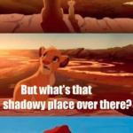 Create Simba Shadowy Place Meme
