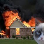 Create Burn Kitty Meme